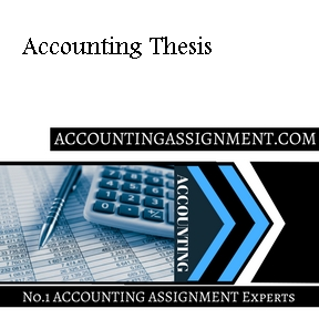 accounting thesis help
