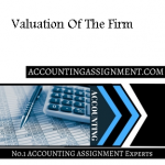 Valuation Of The Firm